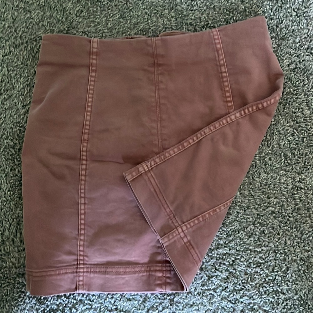 Pink *Jolt* denim skirt size 5/27w great condition mini skirt (can negotiate)